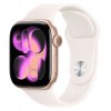 Watch Series 11, 42 mm, Rose Gold Aluminum Light Blush Sport Band S/M