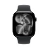 Watch Series 11, 46 mm, Jet Black Aluminum Black Sport Band M/L